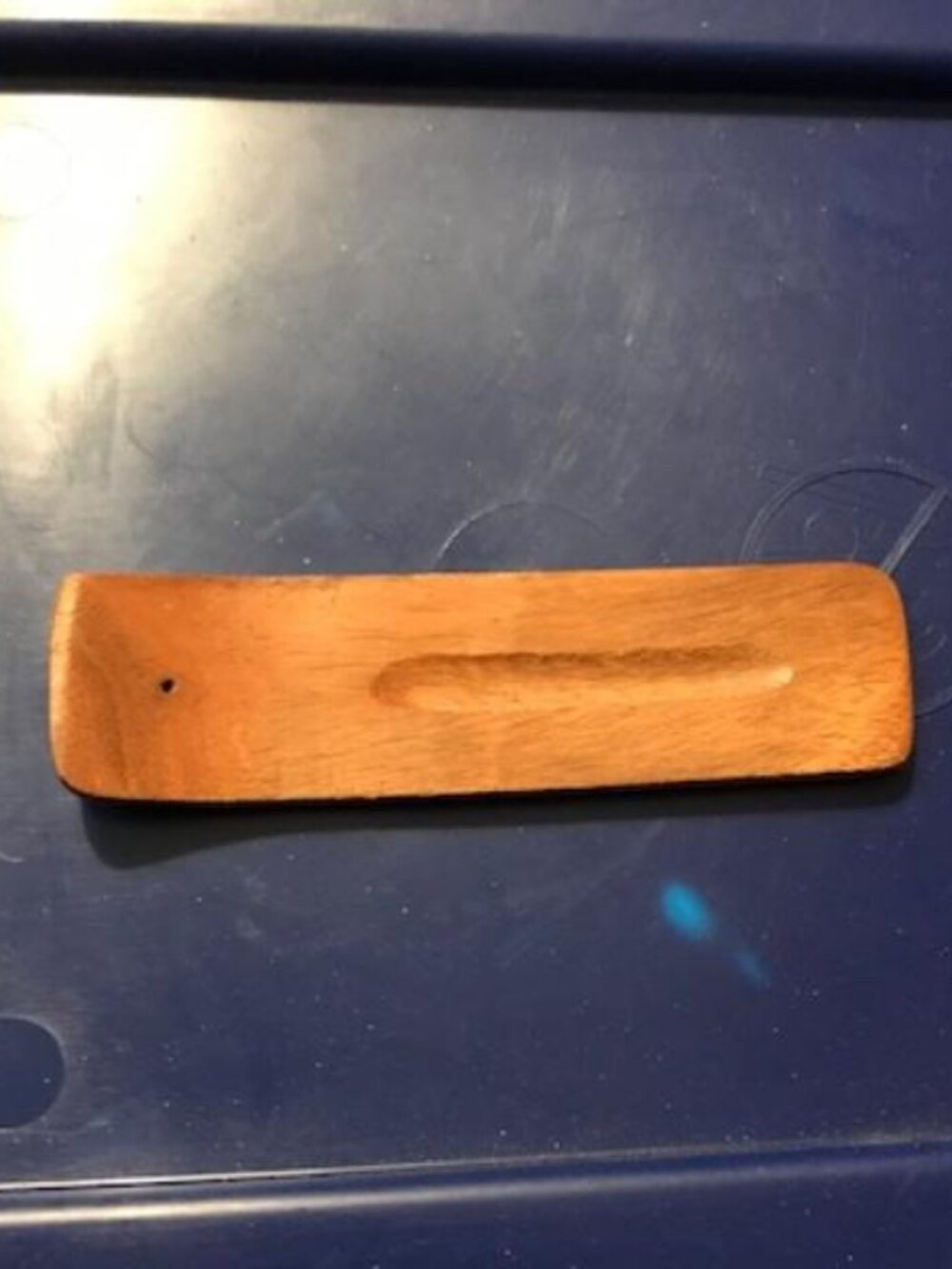 5 inch Wooden Handmade Incense Stick Holder + Incense Sticks
